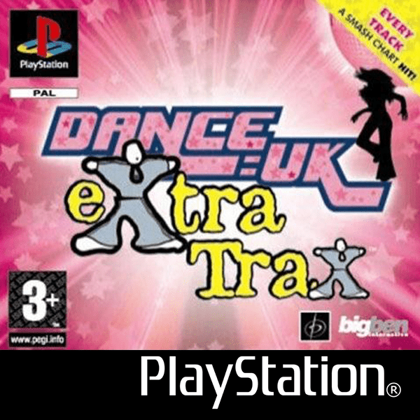 Dance UK Extra Trax box art for Playstation